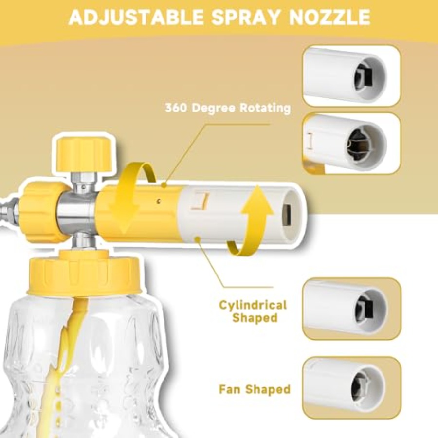 Foam Cannon for Pressure Washe – обзор и цена Foam Cannon Car Wash