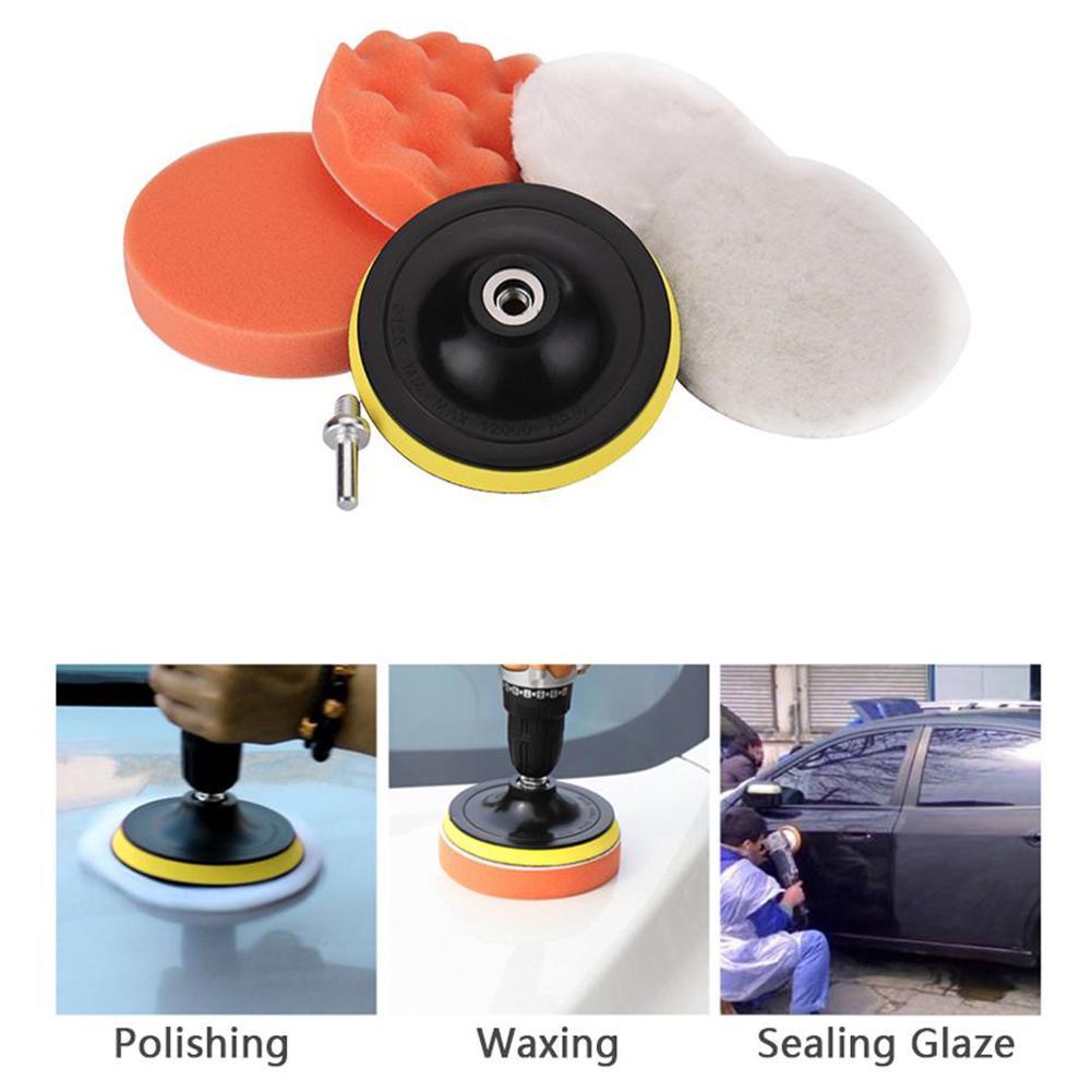 6pcs/set Car Polishing Sponge  – обзор и цена Polish Pad Set Buffer