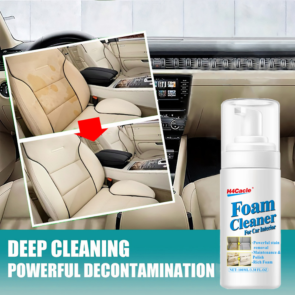 Car Interior Stain Foam Cleane – обзор и цена Leather Cleaner Interior