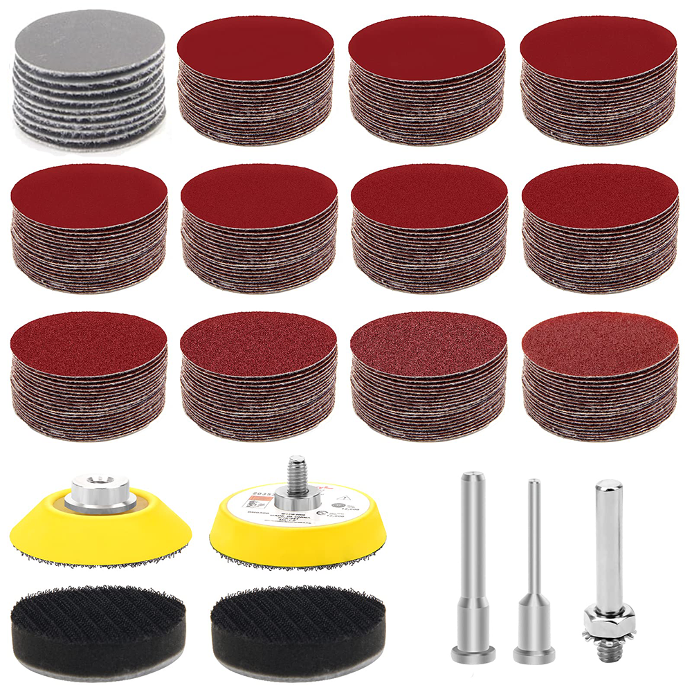 2 Inch Red Sandpaper Set 247 P – обзор и цена Polish Pad Set Buffer