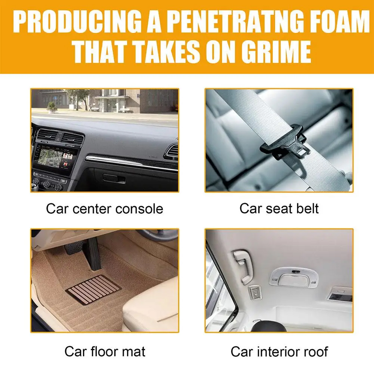 Car Foam Cleaner Neutral PH fo – обзор и цена Seat Cleaner Fabric