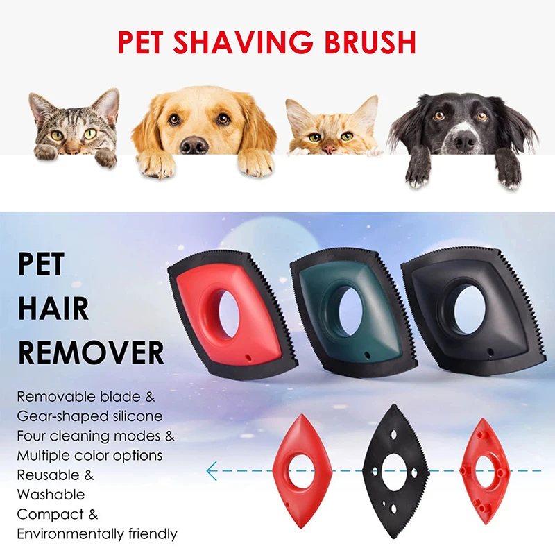 4 Modes Pet Hair Remover Comb  – обзор и цена Seat Cleaner Fabric