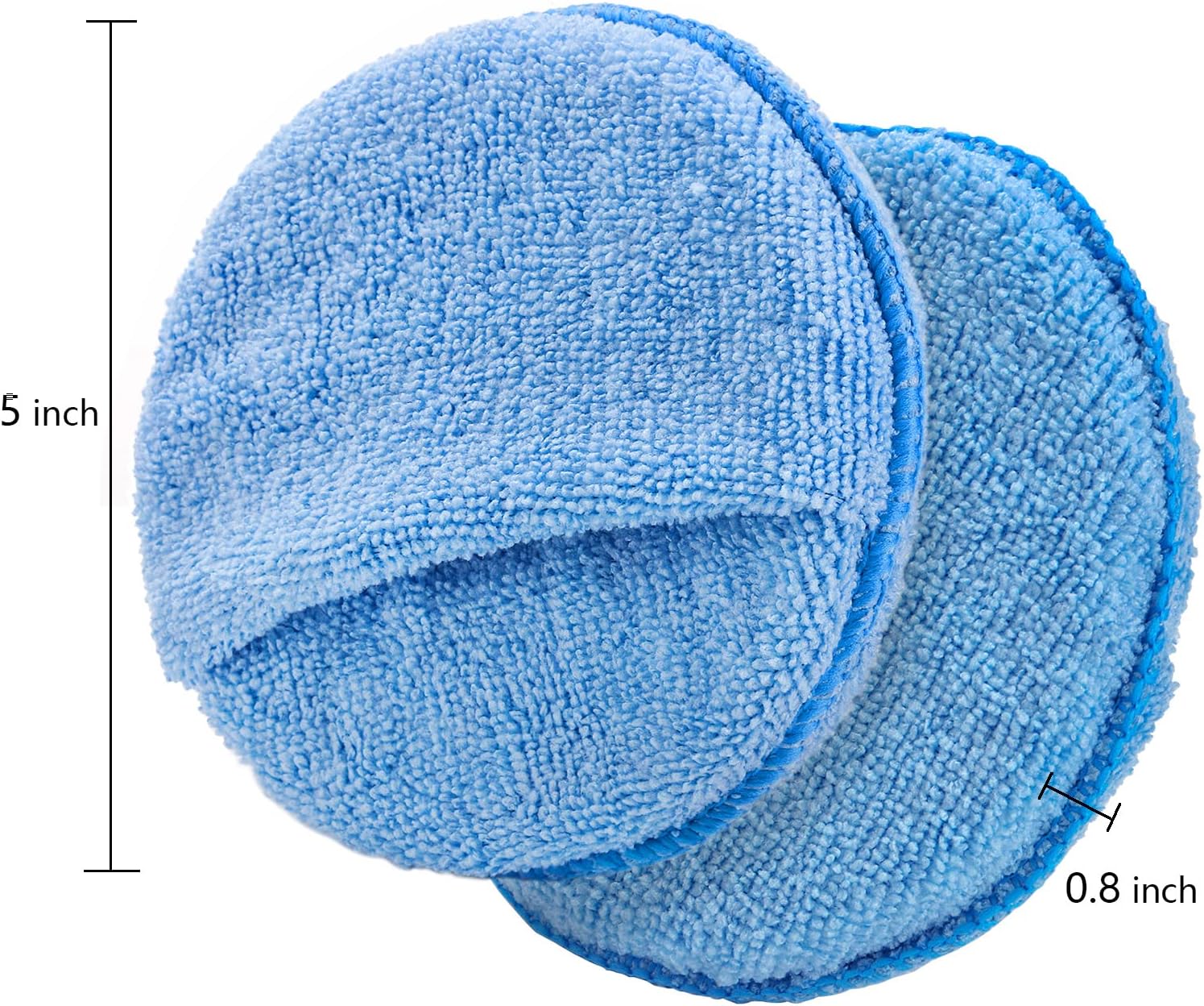 30 Pack Microfiber Wax Applica – обзор и цена Wax Applicator Pad