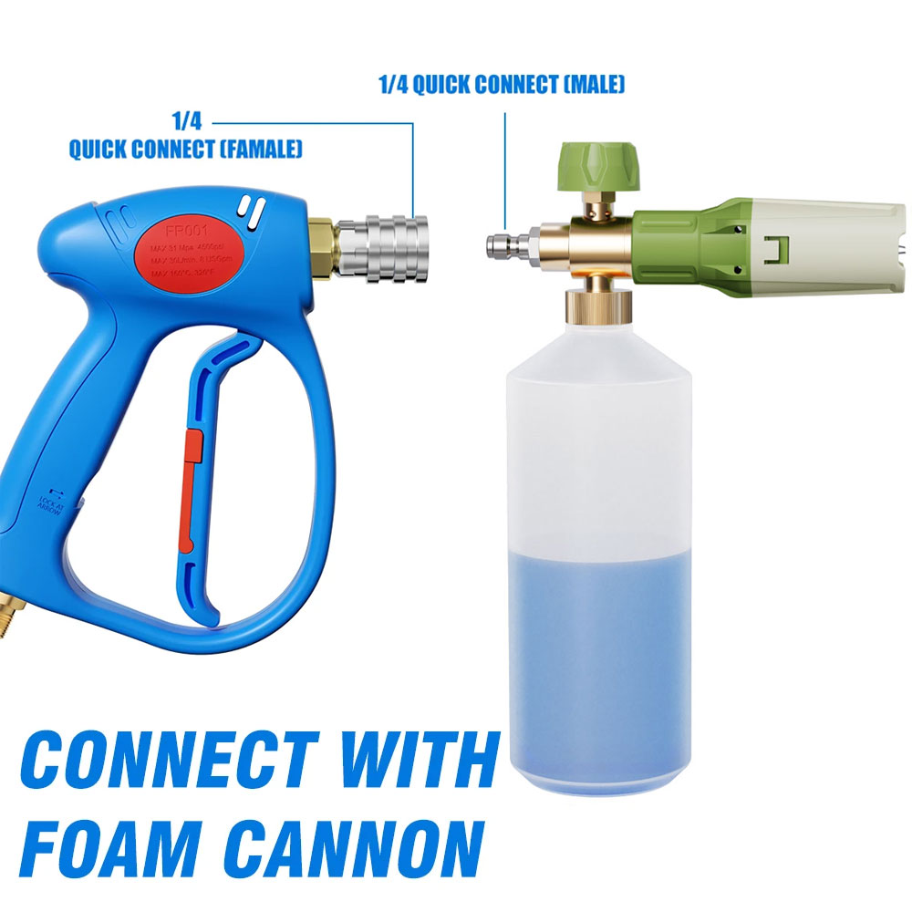 Aluminum Foam gun Lance Foam c – обзор и цена Foam Cannon Car Wash