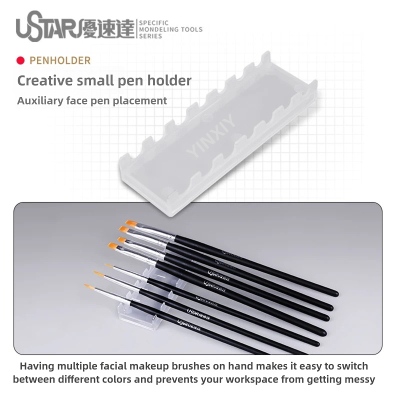 USTAR Painting Brush & Palette – обзор и цена Detailing Brush Set