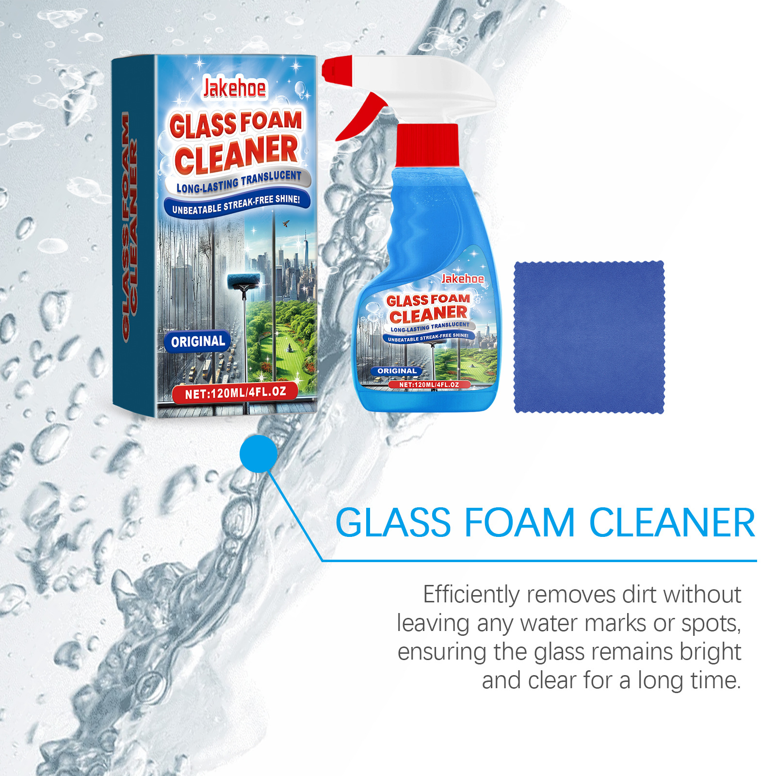 Foaming Glass Cleaner Spray St – обзор и цена Glass Cleaner Streak
