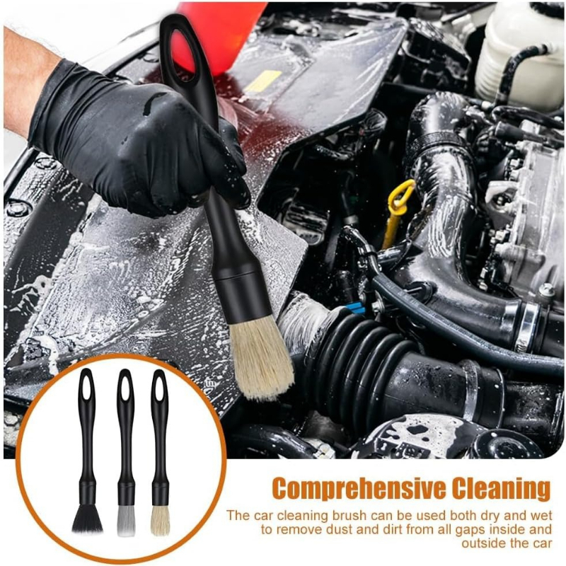 5pcs Automotive Detail Brush K – обзор и цена Interior Detailing Kit