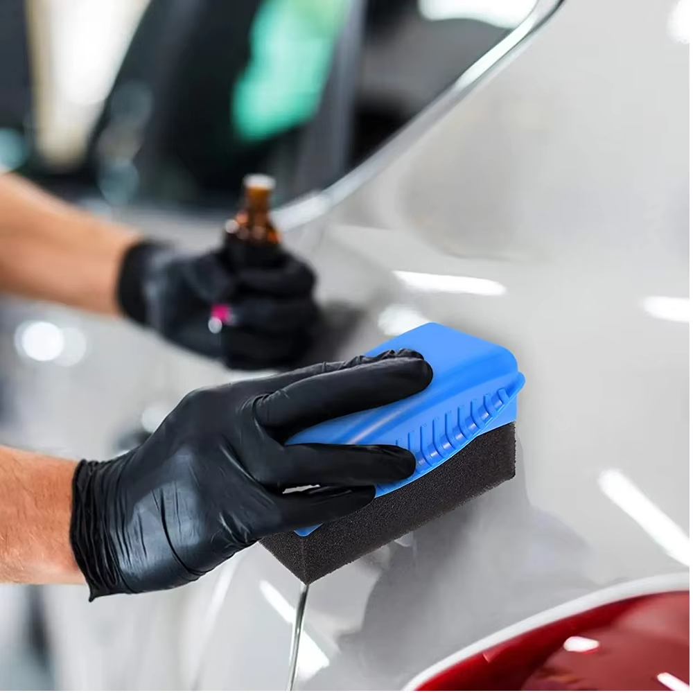 Car Wheel Sponge Brushes (w/ o – обзор и цена Wax Applicator Pad