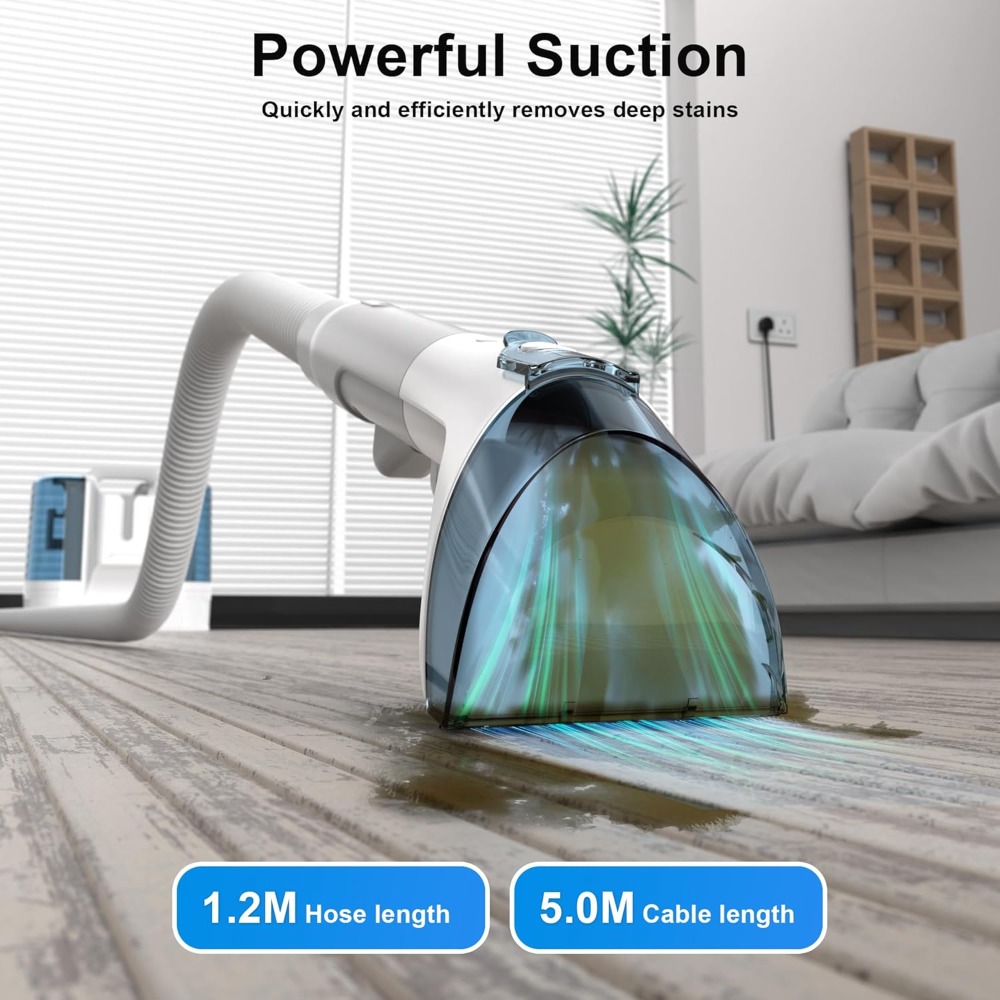 450W Carpet Cleaner Machine Up – обзор и цена Seat Cleaner Fabric