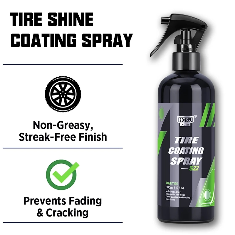 2026 Hot Tyre Gloss Tire Coati – обзор и цена Tire Shine Spray Sealant