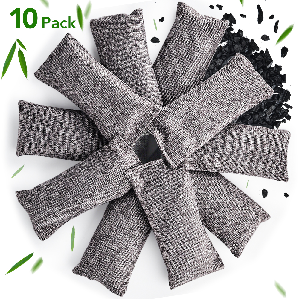 10pcs Natural Bamboo Charcoal  – обзор и цена Odor Eliminator Car