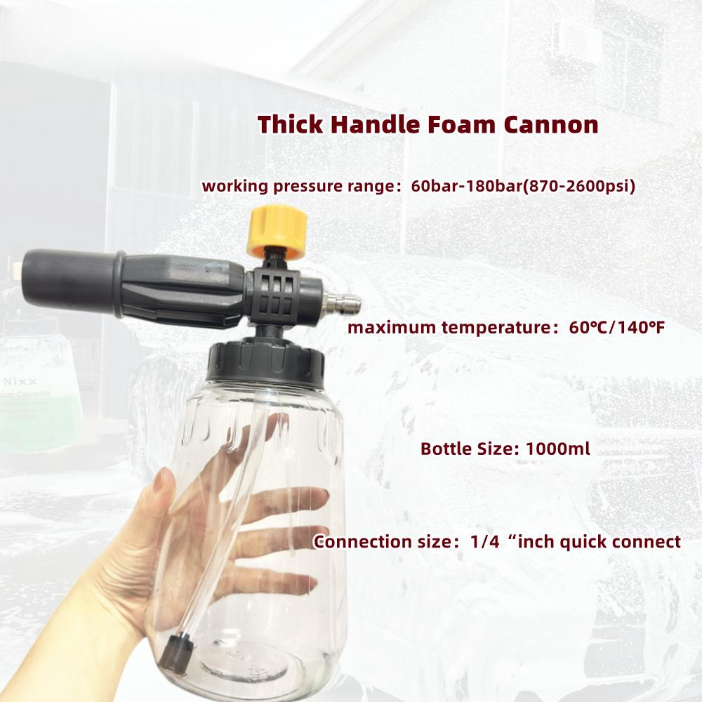 1 PC Black and Yellow Thick ha – обзор и цена Foam Cannon Car Wash