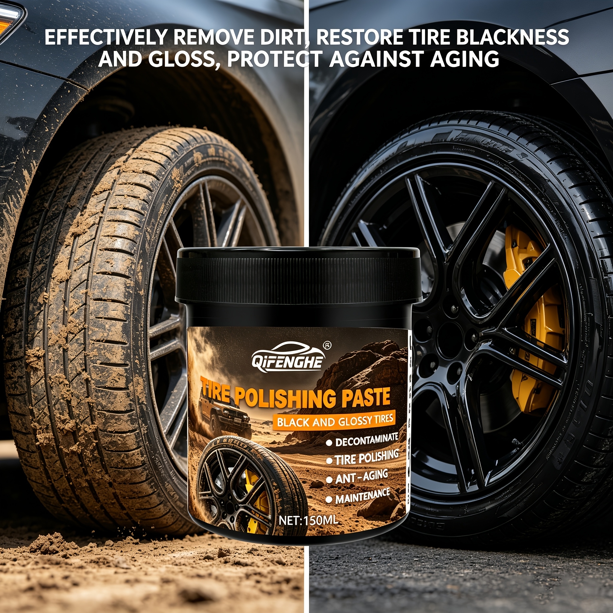 Car Tire Polish Paste Kit - Hi – обзор и цена Wax Applicator Pad