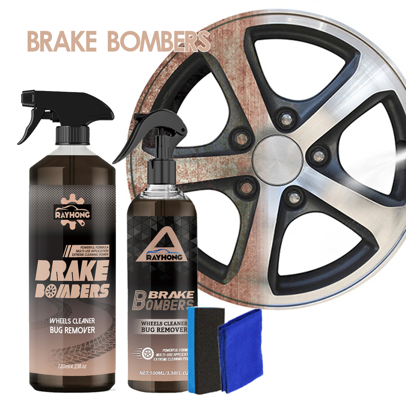 Car Wheel&Tire Cleaner - Brake – обзор и цена Wheel Cleaner Alloy
