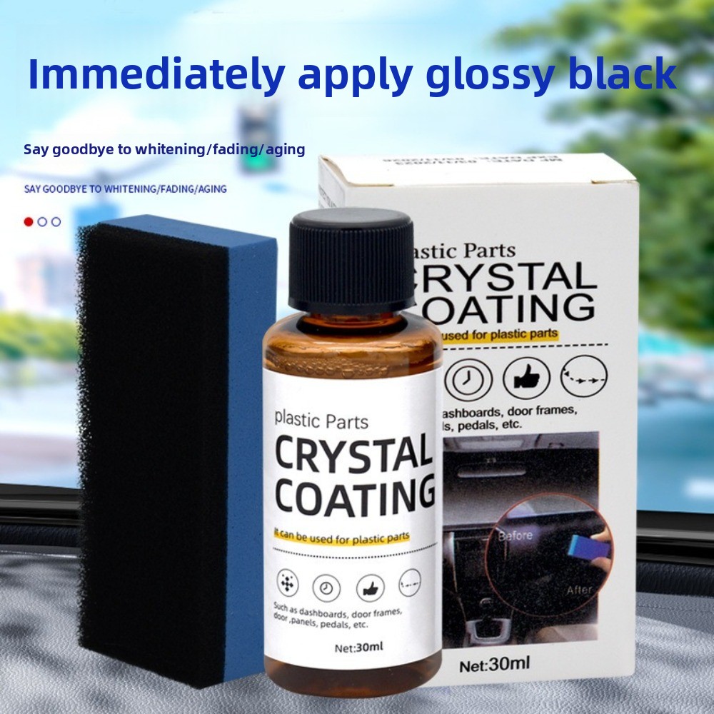 New Durable Crystal Coating Re – обзор и цена Trim Restorer Plastic