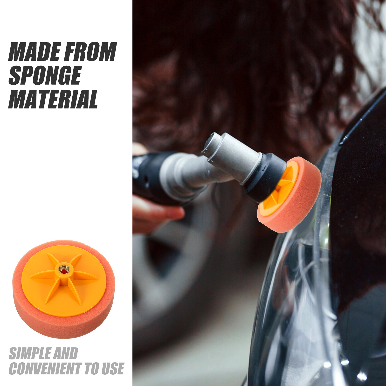 High-Density Sponge Polishing  – обзор и цена Wax Applicator Pad