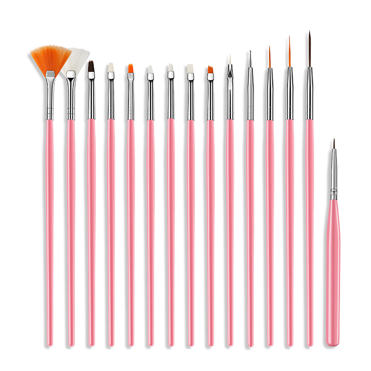 15pcs Fine Detail Paint Brush  – обзор и цена Detailing Brush Set