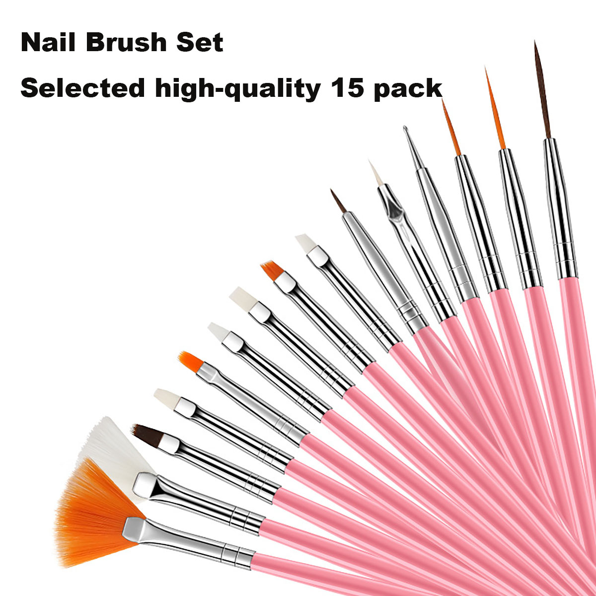15pcs Fine Detail Paint Brush  – обзор и цена Detailing Brush Set