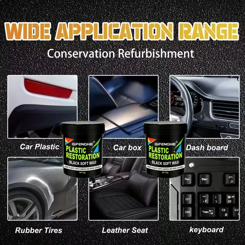 Plastic Restoration Wax 150g,  – обзор и цена Trim Restorer Plastic