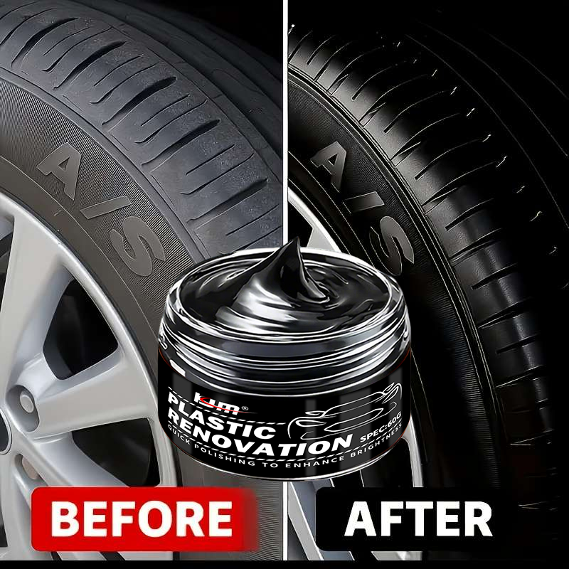 KJM Deep Black Gloss Car Renov – обзор и цена Trim Restorer Plastic