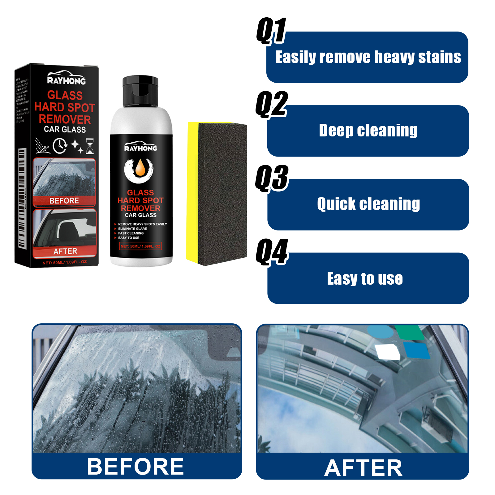 Car Glass Polishing Paste Wind – обзор и цена Car Shampoo Ph