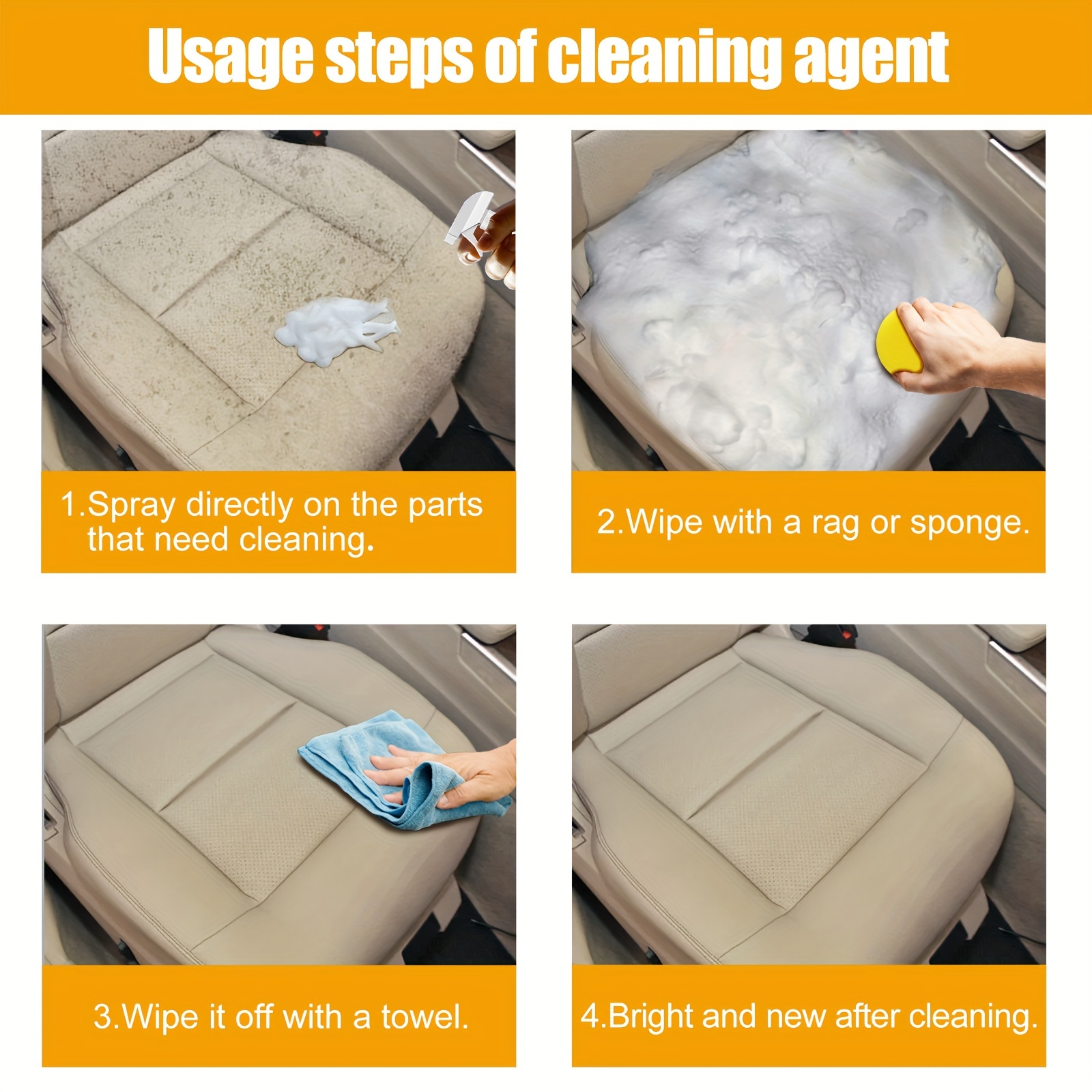 Multifunctional Foam Cleaner C – обзор и цена Leather Cleaner Interior