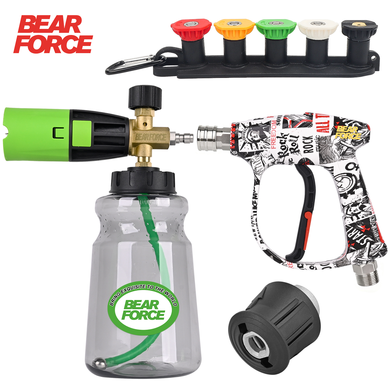 BEAR FORCE Pressure Washer Foa – обзор и цена Foam Cannon Car Wash